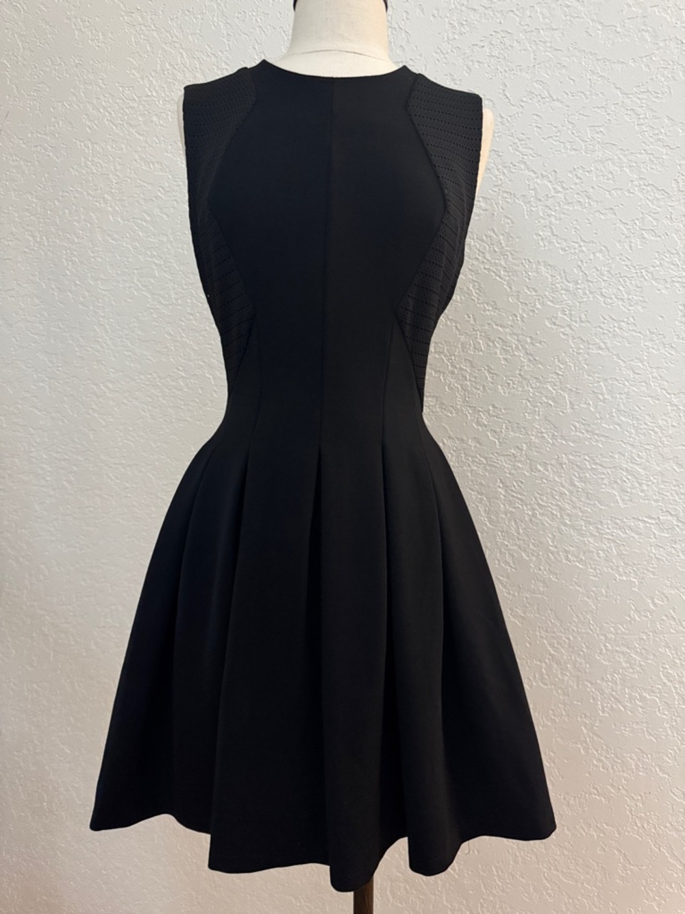 BCBG Classic Black Fit-and-Flare Dress - Sleeveless